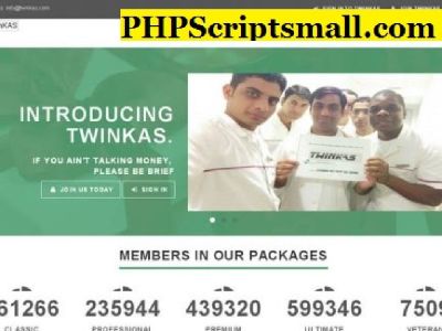 Twinkas Clone - Twinkas Script - MMM Clone - MMM Script - Matrix Ponzi Script