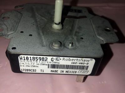 Whirlpool Dryer Timer Control Part # W10185982