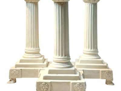 Early 19th Century Italian Candle Holders - Set of 3