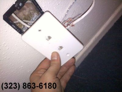 ★★OFFICE PHONE JACKS and UVERSE Wiring Installation