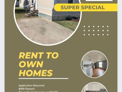 Mobile homes available