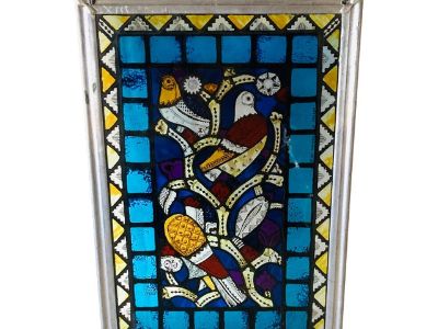 1980s Institute of Art Chicago Vintage 1980’s Wall Hanging Quail Birds (Replica Edgar Miller)