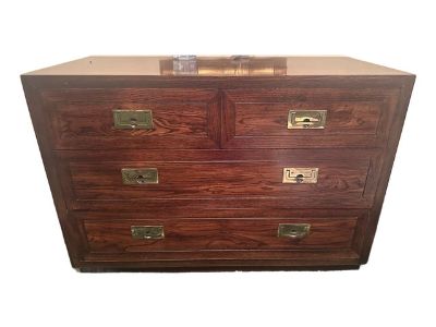 Henredon Mid-Century Modern Scene One Campaign Short Dresser 1970s