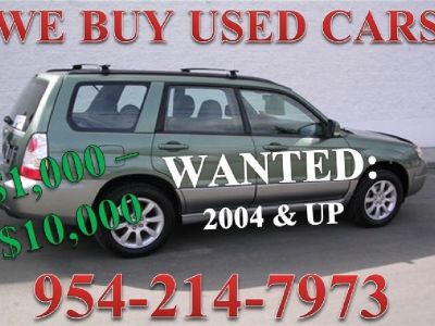 I buy used and junk vehicles. Get cash today!