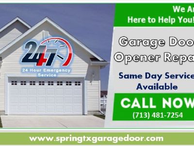Immediately Response on Garage Door Opener Repair ($25.95) | Spring Houston, 77379 TX