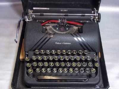 Typewriter Smith Corona Silent -Vintage 1940