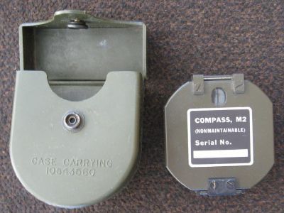 *~~~ Compass Ainsworth Military with Carrying Case ~~~*