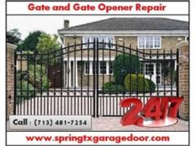 Best Possible Service for Automatic Gate Opener Repairs ($25.95) Spring Houston, 77379 TX
