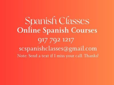 Spanish Classes via zoom