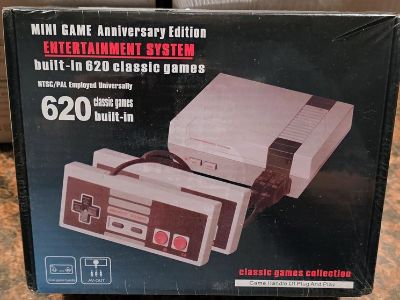 MINI GAME Anniversary Edition ENTERTAINMENT SYSTEM built-in 620 Classic Games