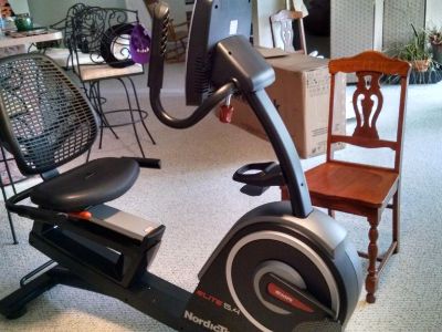 Nordic track Elite exercise bike.