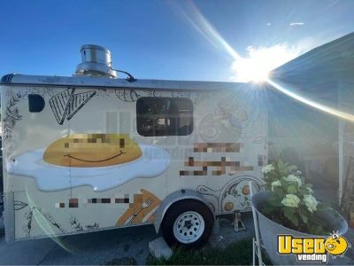 2016 7' x 12' Food Concession Trailer with Pro-Fire Suppression