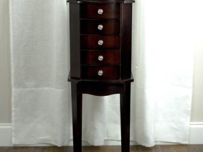 Hives & Honey Hardwood Jewelry Armoire