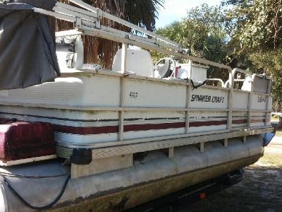 1994 Smoker Craft Pontoon Boat 17' - 25 hp Merc $1,995