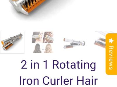 *NEW* InStyler 2 in 1 Rotating Iron Curler Hair