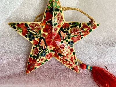 The Ukrainian Star (Lacquered Folk Art Ornament)