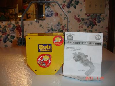 Bob The Builder Take-Along Jackhammer Playset