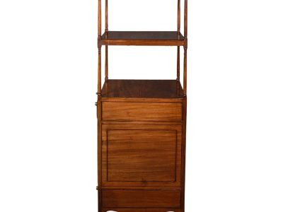 Antique Two Tier Display Stand, English, Whatnot, Cabinet, Victorian, Circa 1860