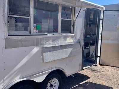 2016 8' x 14' Kitchen Food Concession Trailer and Pro-Fire Suppression