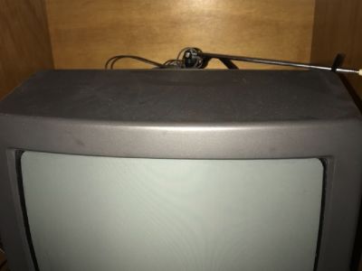 Small tv to go in an RV or small kitchen etc, of $300 for it many years ago but barely used