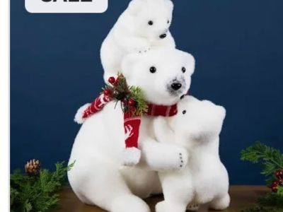 New!  Bear Figure Table Decor!  Layaway!
