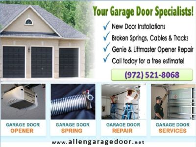 Call (972) 521-8068 for Garage Door Repair $25.95 | Allen, 75071 TX