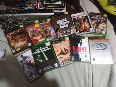 Xbox games 11 or so total