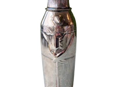 Vintage Towle Tuxedo Penguin Silver-Plate Cocktail Martini Shaker