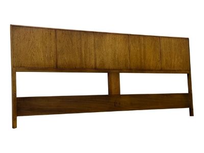 Jack Cartwright for Founders Furniture Mid-Century Modern King Size Headboard