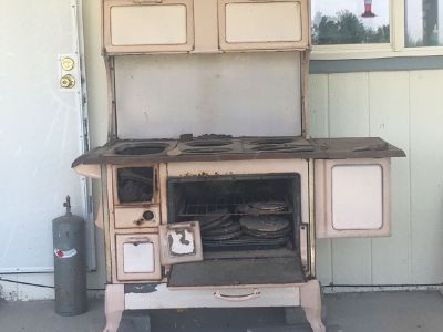 Wood burning oven for kitchen