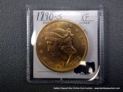 Safety Deposit Box Online Coin Auction # 2 March 2014