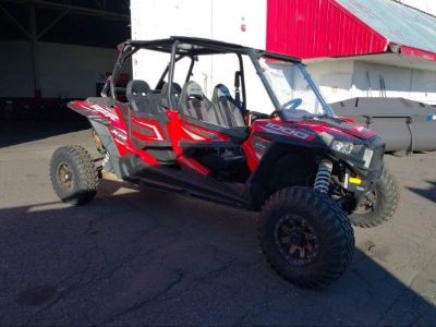 Salvage Red 2015 Polaris Rzr