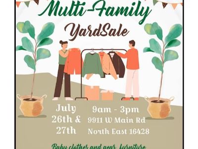7/26 & 7/27 Multi-Family Yard Sale - 200+ Baby Items!