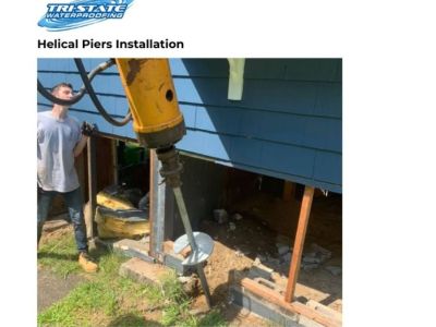 Stop Foundation Settlement with Our Helical Piers Solution