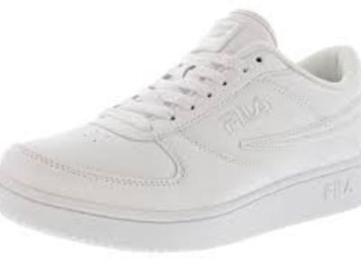 Fila Low Top Sneakers WHITE Men or Women Reg $68 T W Flea Market Now $28