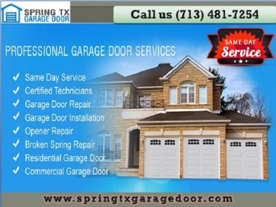 Garage Door repair($25.95) Spring Houston, 77379 TX