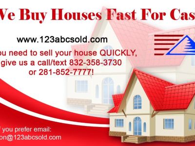 We Buy Houses FAST for Cash!