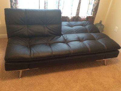 Coaster Casual Black Adjustable Sofa Bed