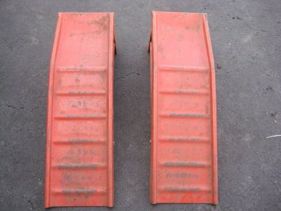 Auto repair ramps