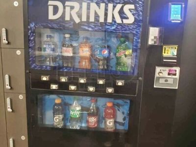 Dixie Narco 501E Electronic Soda Cold Drink Vending Machine For Sale in Indiana!