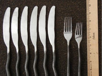 *~~~ Isabel Lam ~ Hand Forged Flatware Cutlery ~~~*