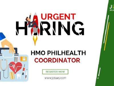 Urgent Hiring HMO PHILHEALTH COORDINATOR