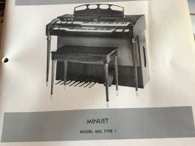 Conn Organ-Minuet Model 460