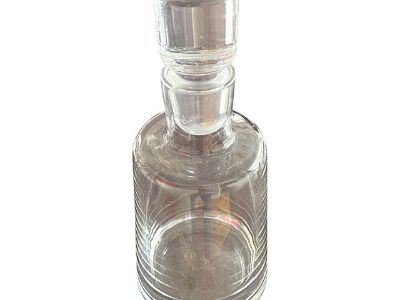 Early 20th Century Clear Crystal Decanter