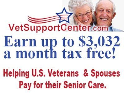 Aid and Attendance - Long Term Care for 65+ VETERANS - Earn up to $3,032/month