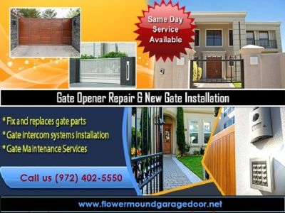 Best Possible Service for Automatic Gate Opener Repair ($25.95) Flower Mound Dallas, 75022 TX