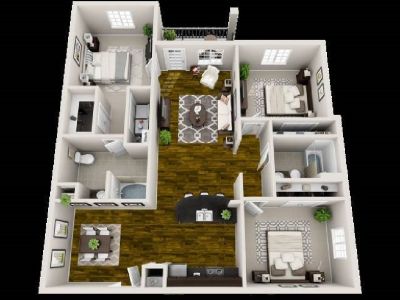 $800 / 1311ft2 - $800 1bd fully furnished