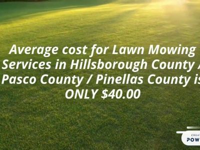 Citrus Park Lawn Services in Tampa.