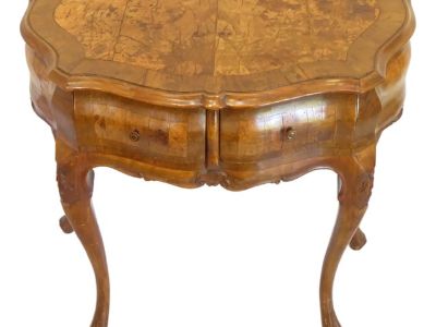 Antique Italian End Table Console