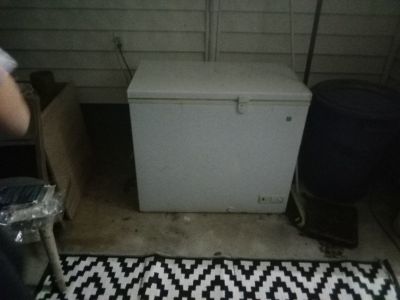 GE deep freezer